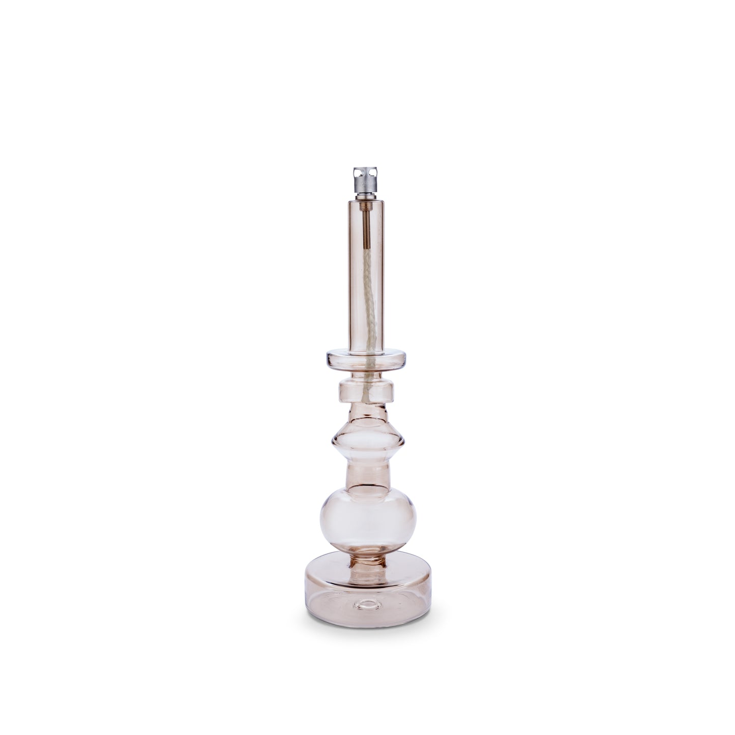 Candleholder champagne chrome L