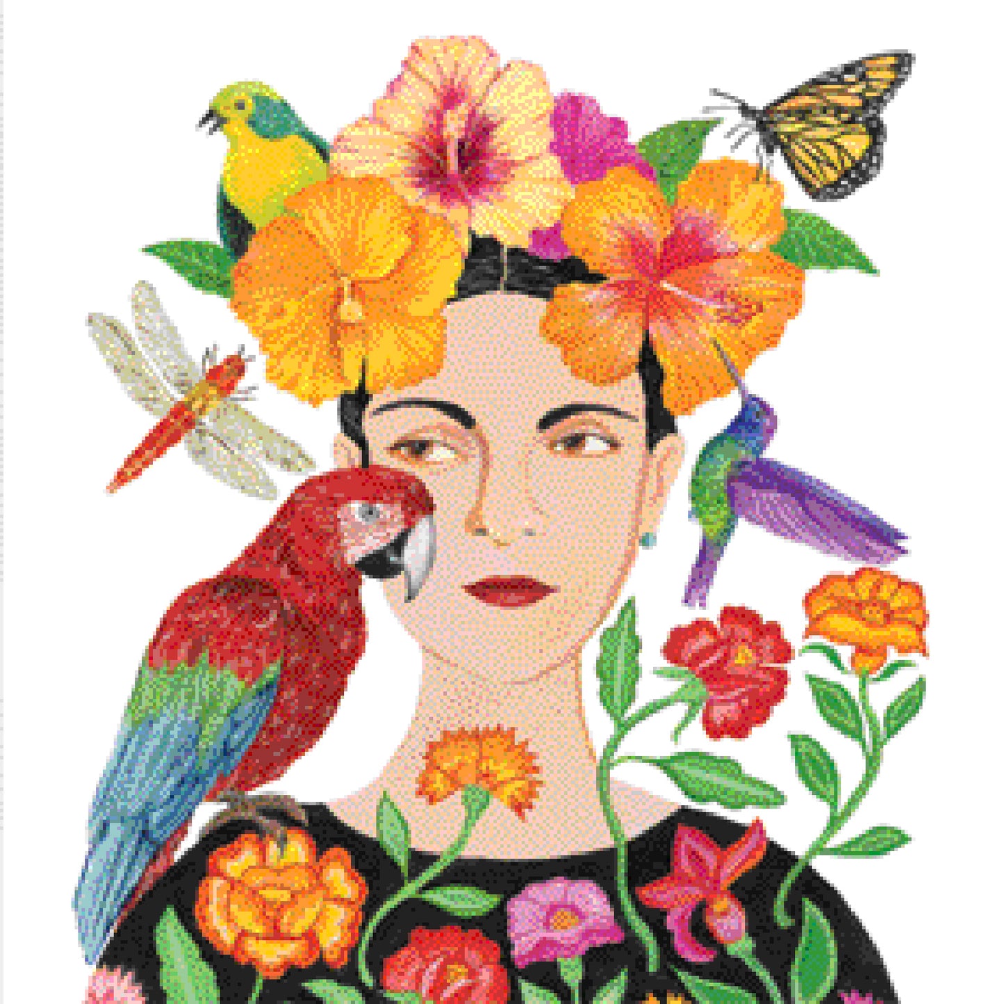 La Dolorosa printed paper napkins