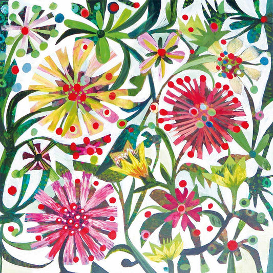 Green Starling printed paper napkins