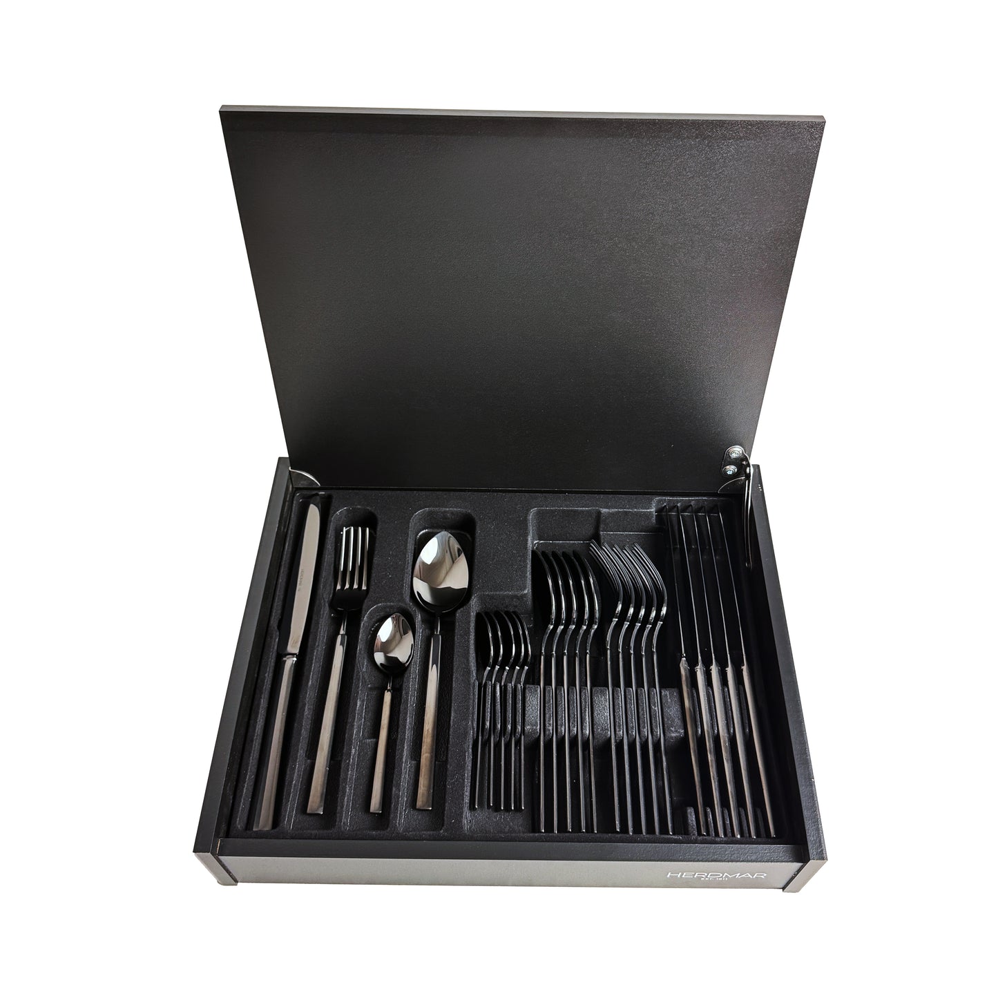 Vintage 24 Pcs with Wood Canteen