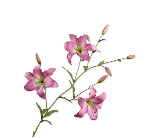 Lily Spray Lilac 132 cm