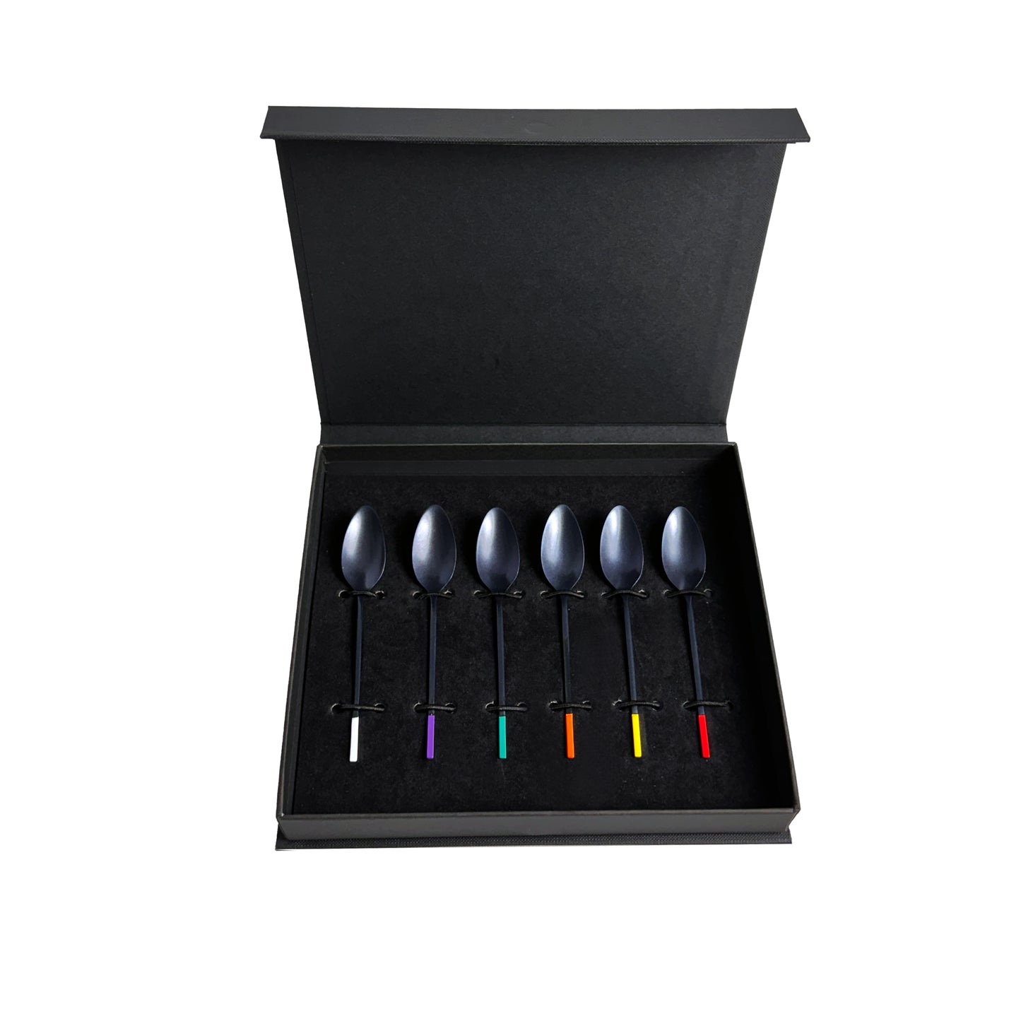 Allegro 6 Pcs Cake Spoons with Geltex Box