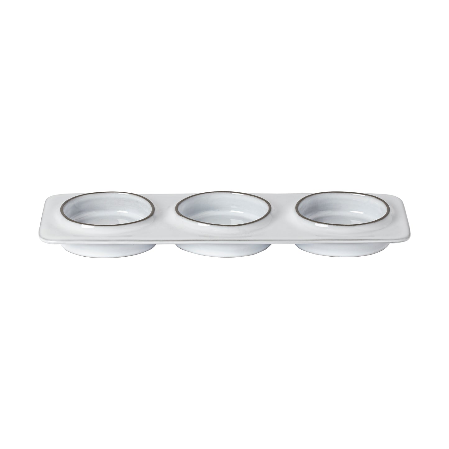 Ambar 3-Section rectangle platter