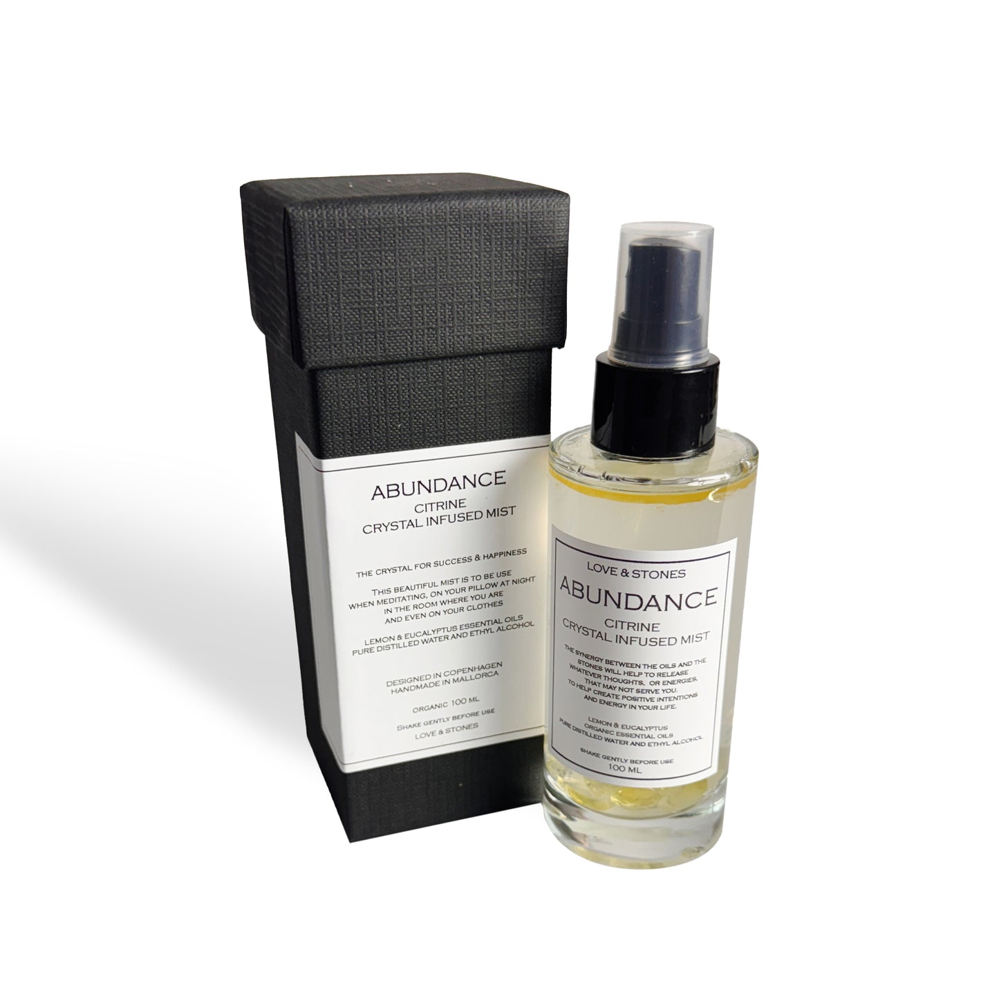 Abundance - Citrine Crystal Stone Mist