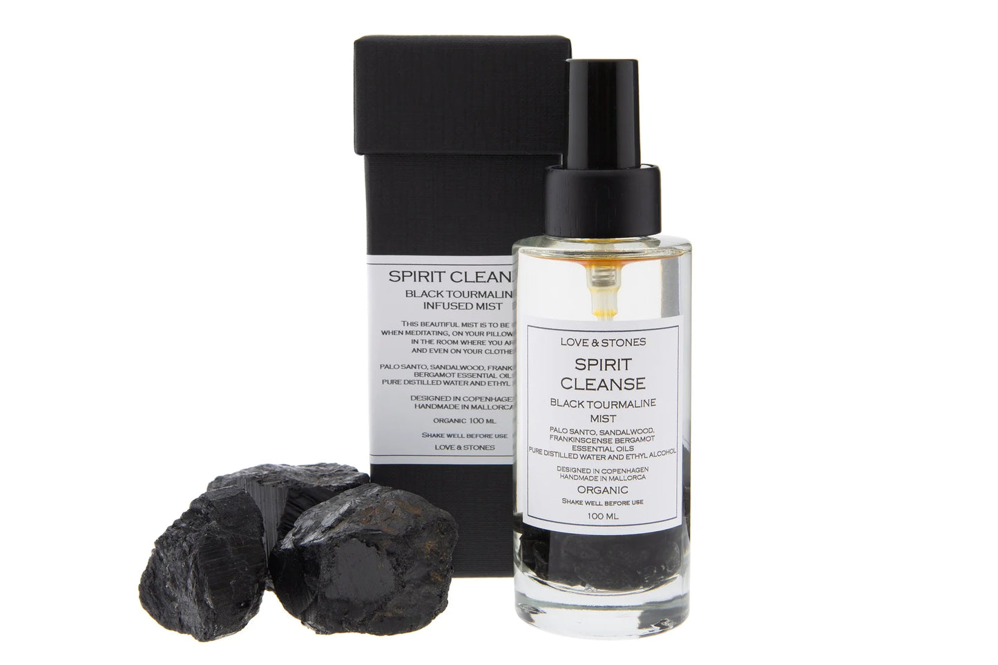 Spirit Cleanse - Black Tourmaline & Palo Santo Infused Infused Mist