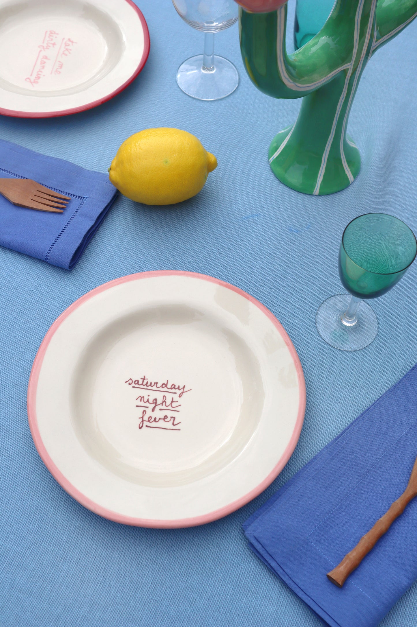 Saturday Night Fever - Dessert Plate