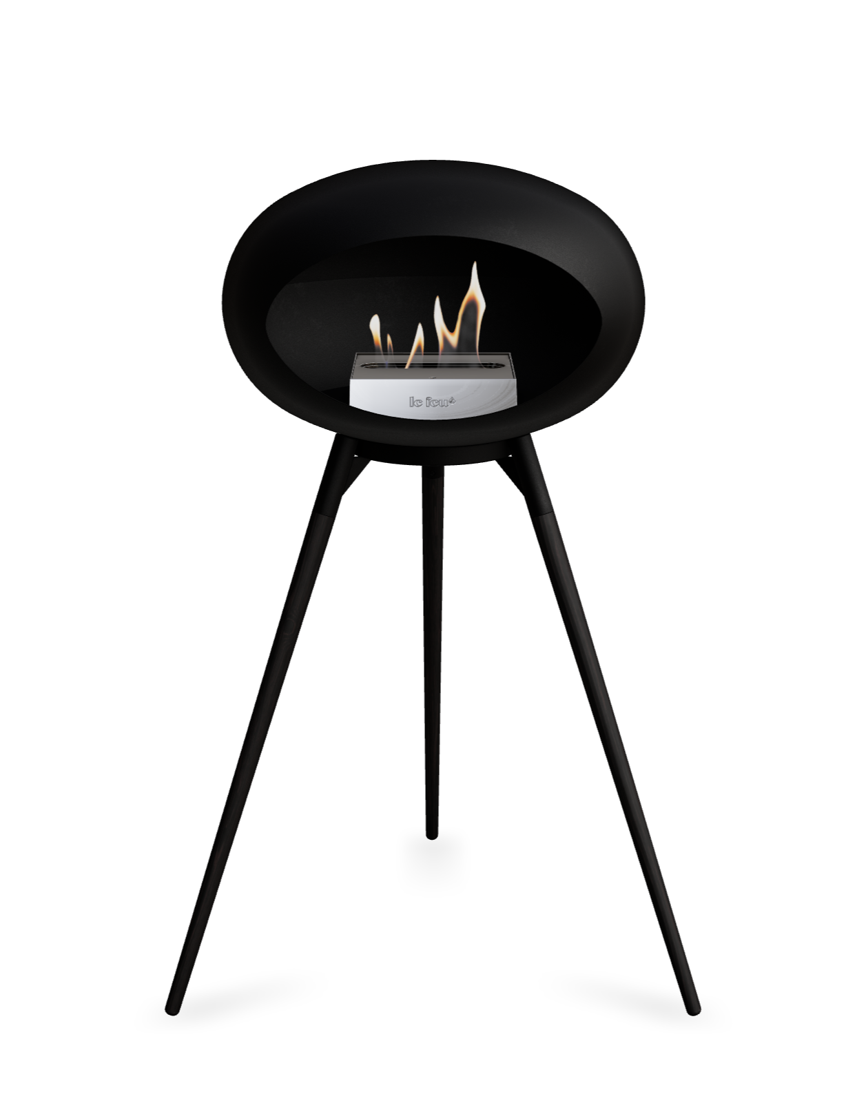 Le Feu Dome- Ground Black Edition 79cm