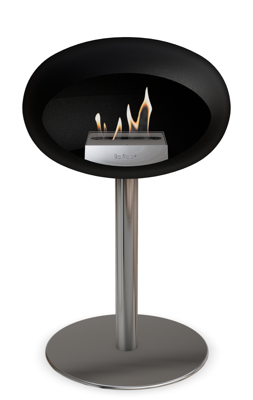 Black, Ground Low Polished Steel-60mm
