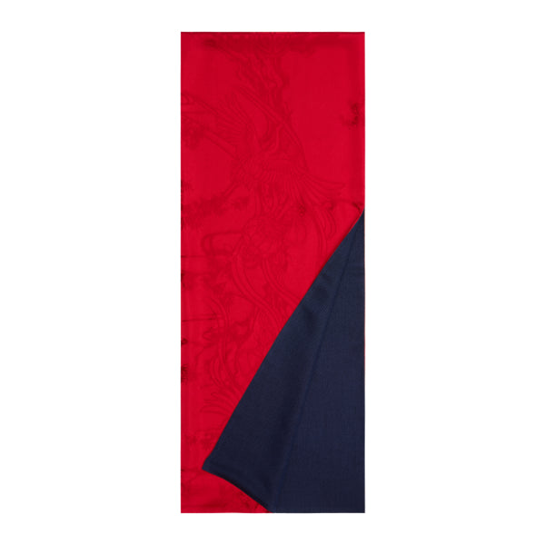 Jacquard Silk Scarf