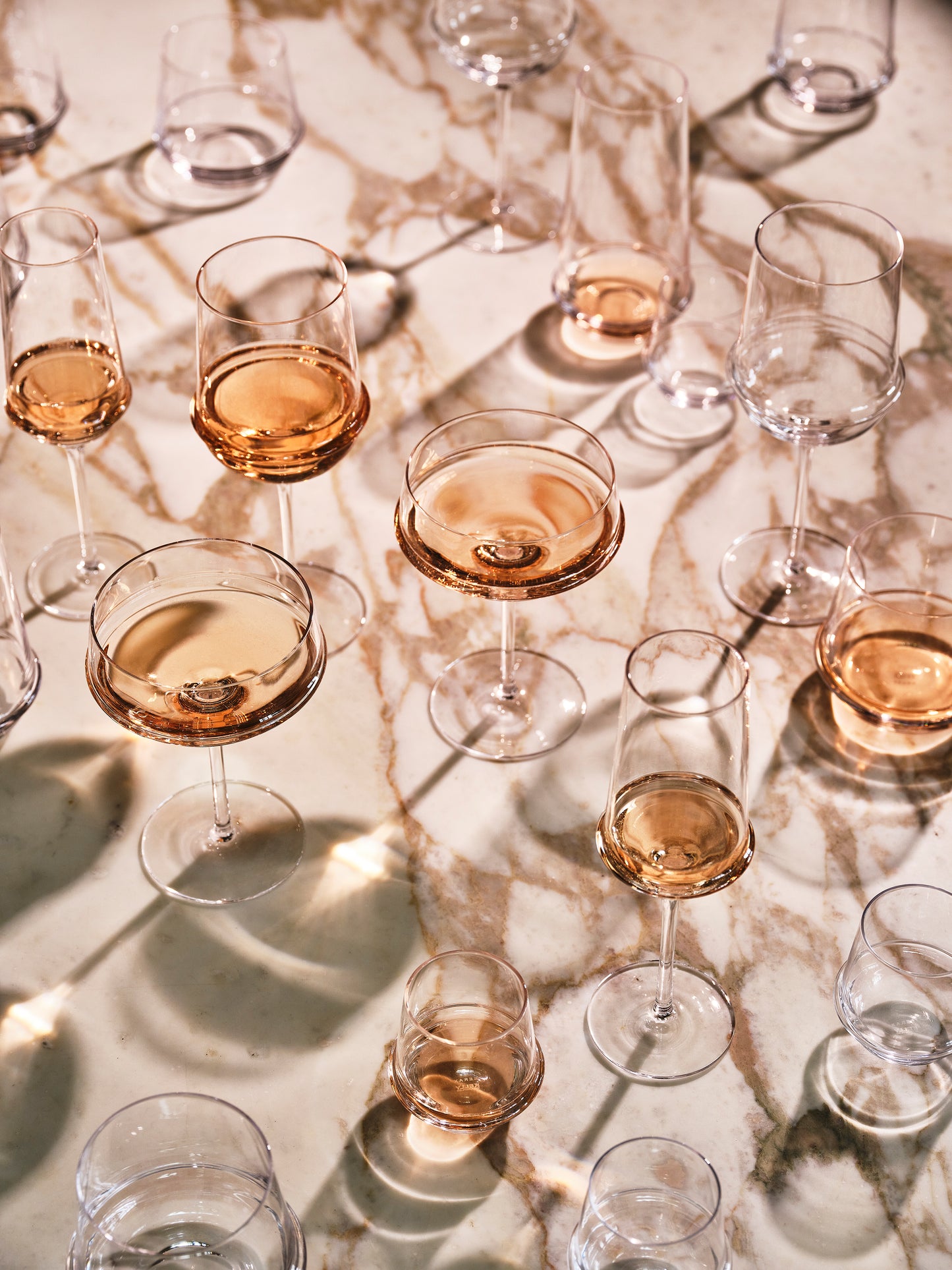 Dune Red Wine Glasses Transparent Set of 4