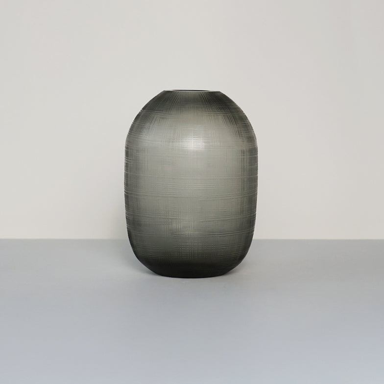Ash Glass Vase