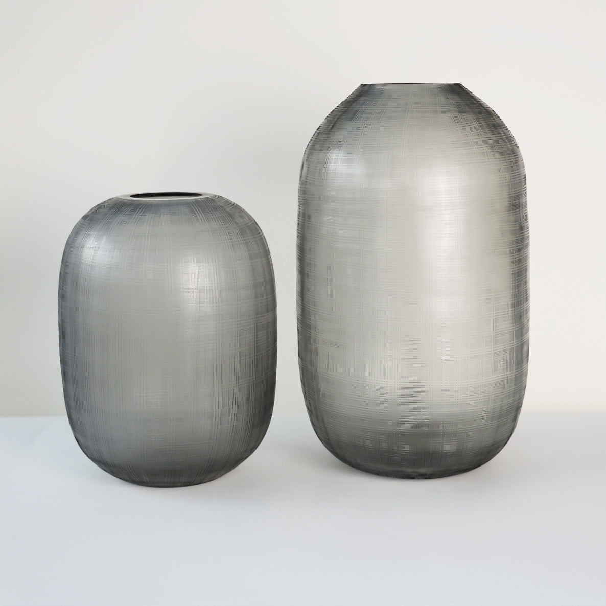 Ash Glass Vase