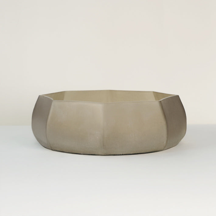 Smoke Glass Vase