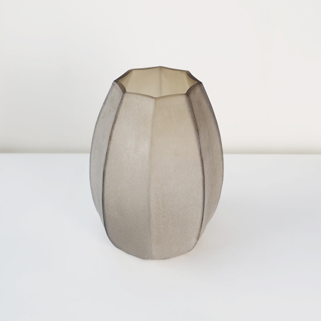 Smoke Glass Vase