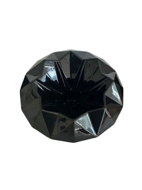 Diamond Inclined Bowl – Black