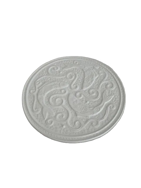 White Fish Motif Trivet