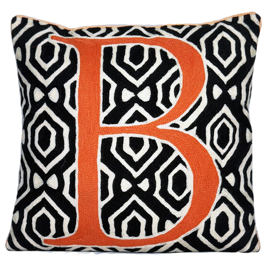 B Alphabet Cushion