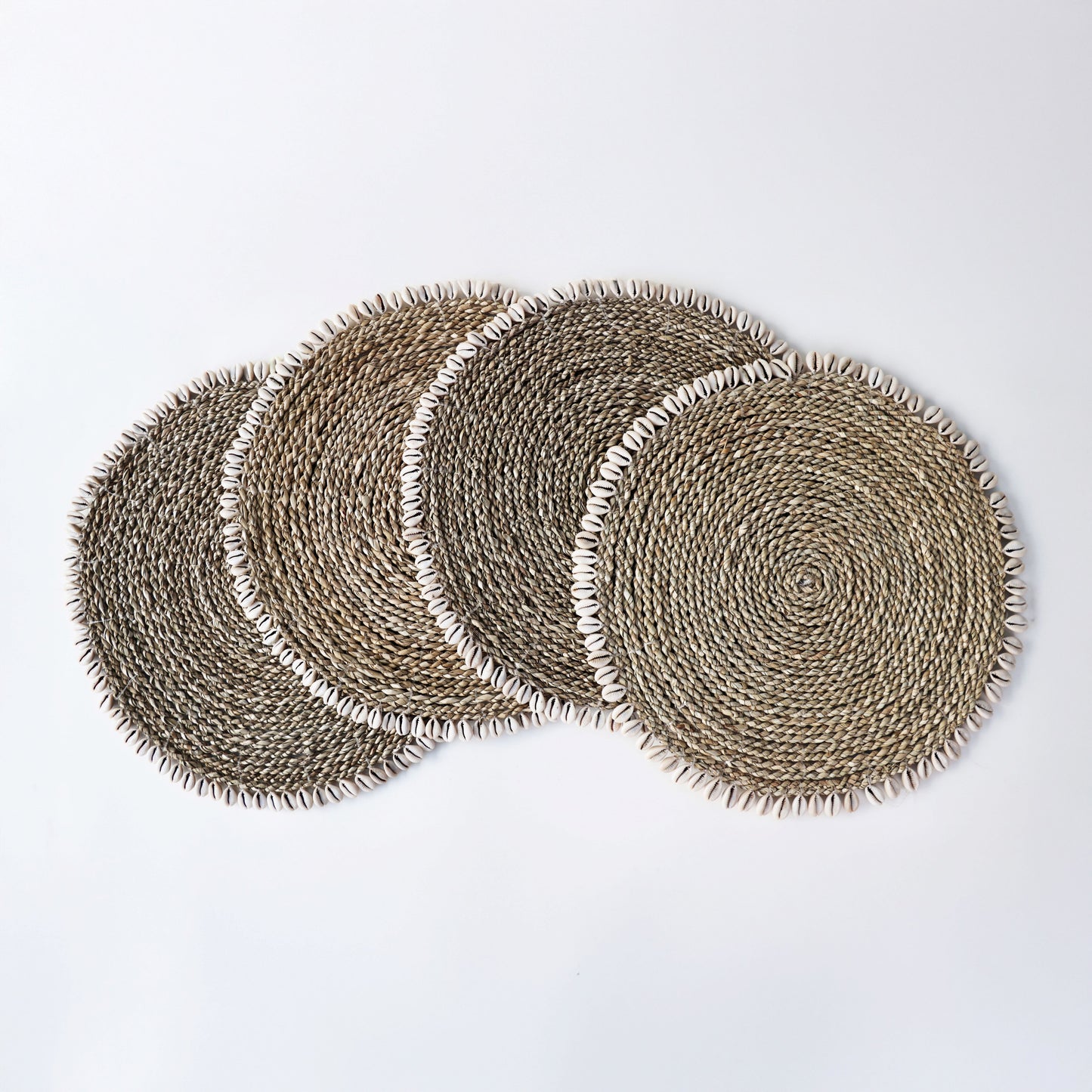 Beige Shell Seagrass Placemat