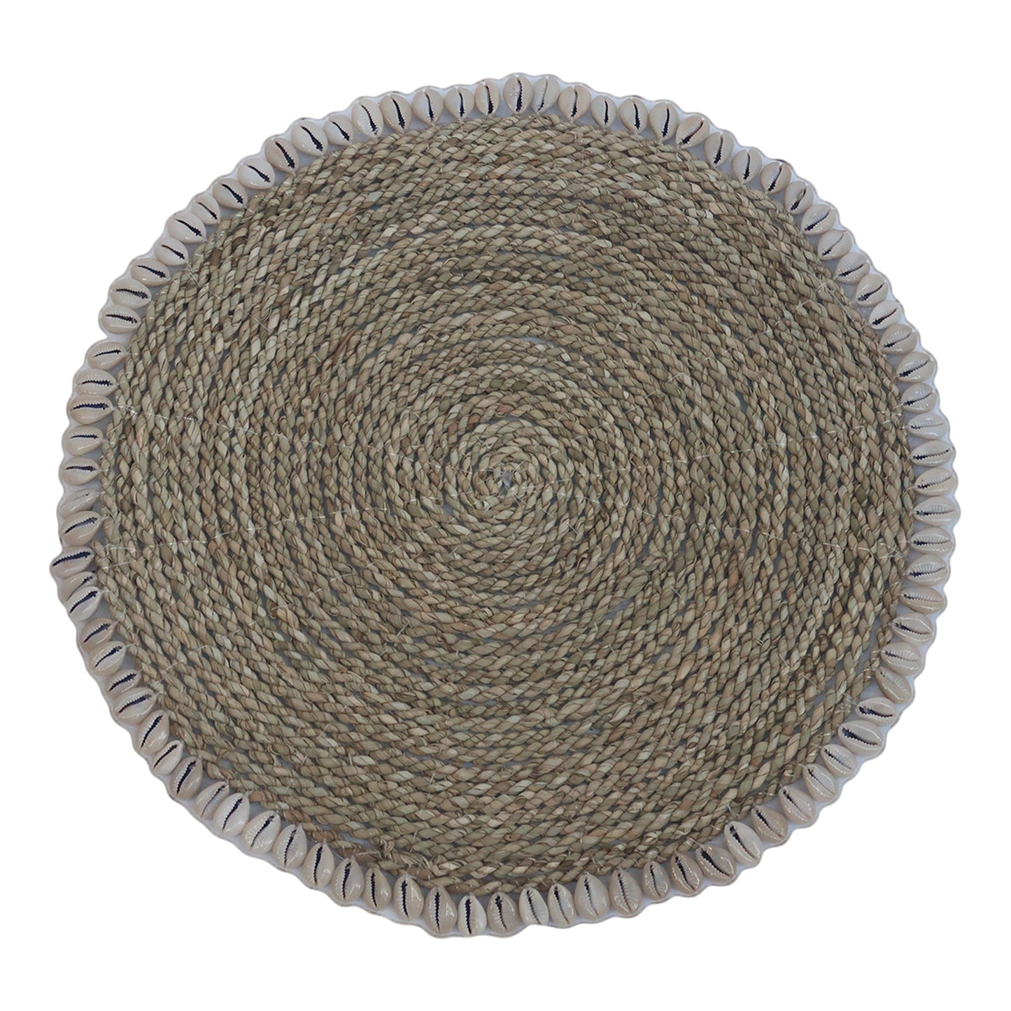 Beige Shell Seagrass Placemat