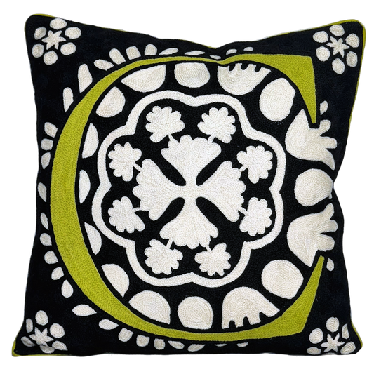 C Alphabet Cushion
