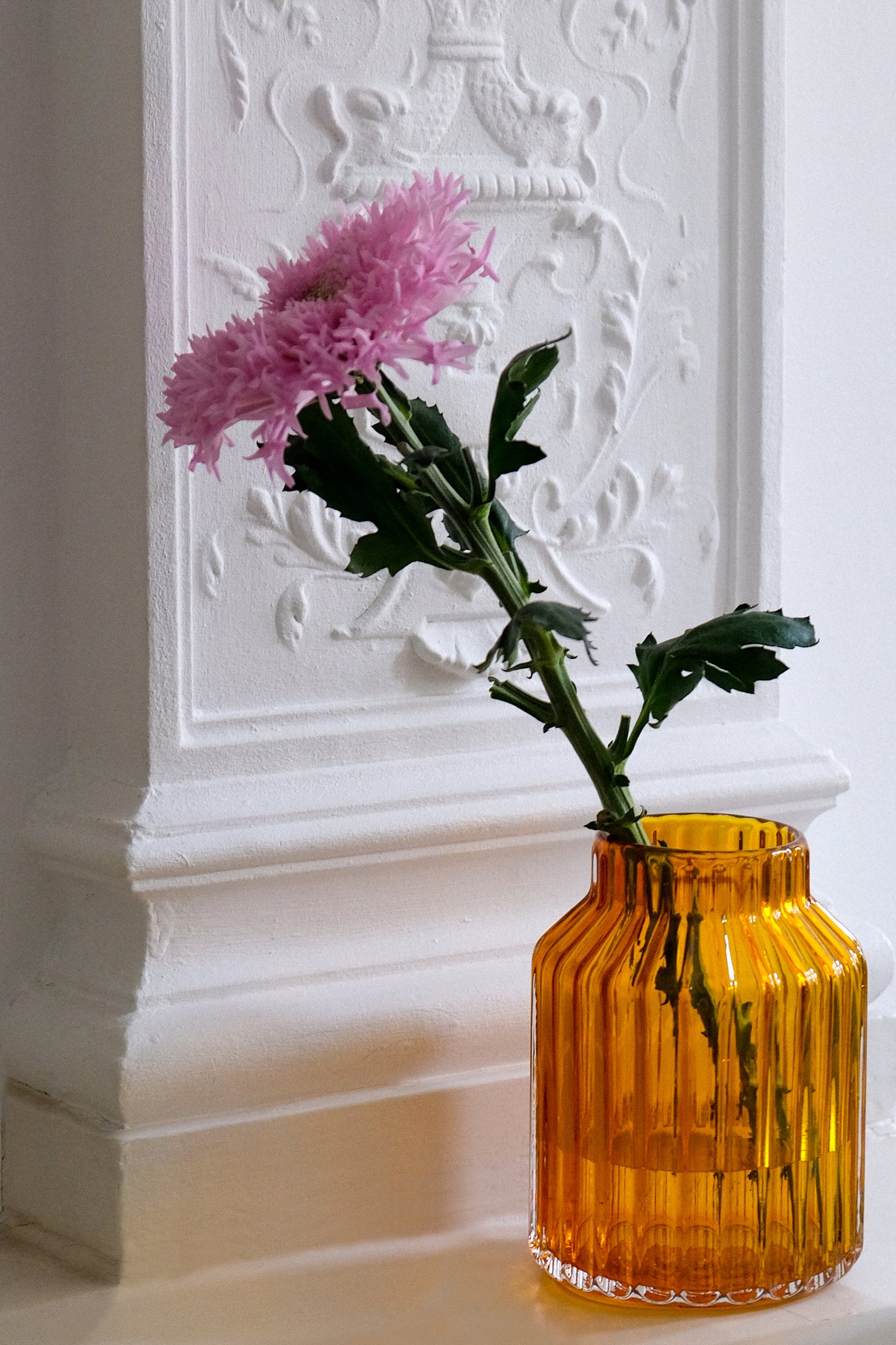 Celia Vase Amber