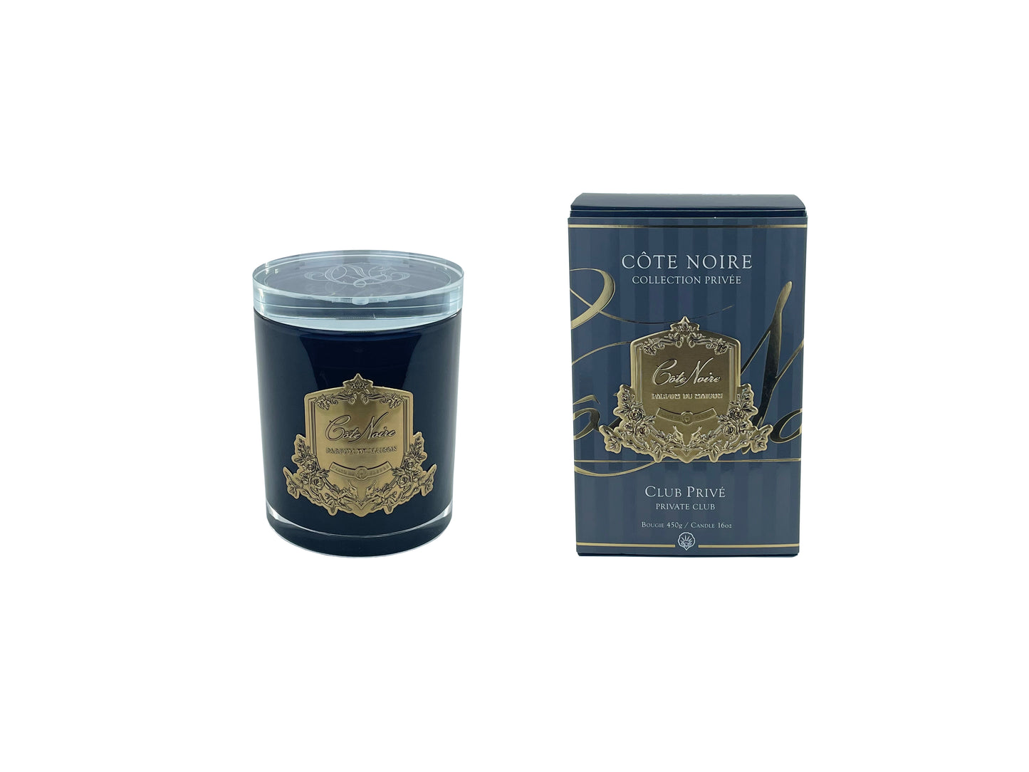 Cote Noire Limited-Edition Candle - Gold badging