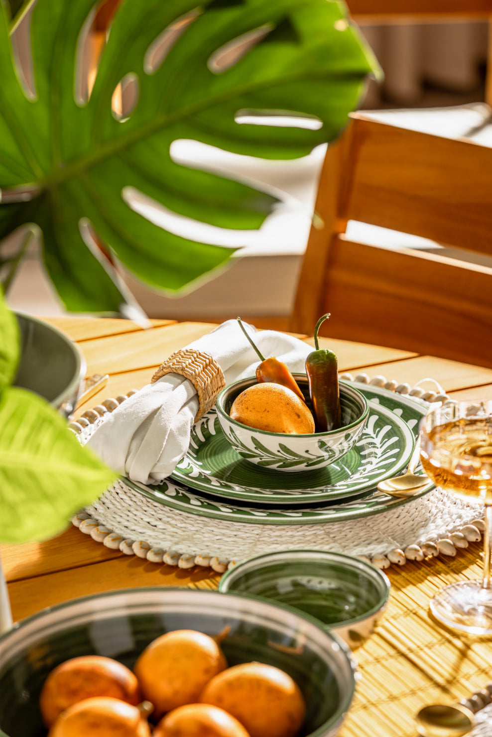 Side Plate - Dark Helecho - Fern Green S/4