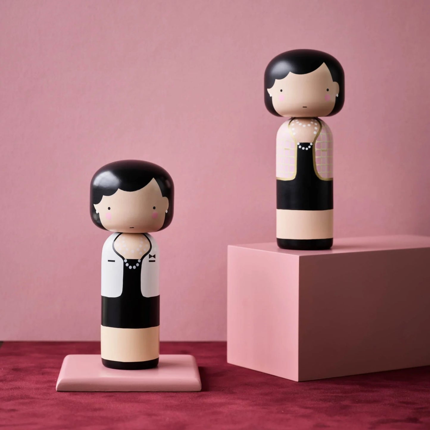 Kokeshi | Coco, In Pink