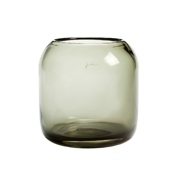 Corina Vase Hurricane Small Black