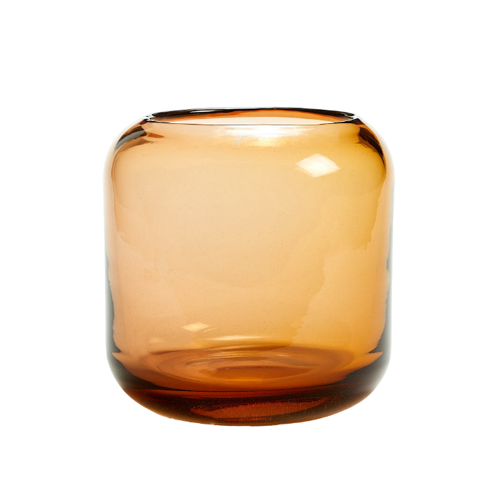 Corina Vase Hurricane Small Bronze