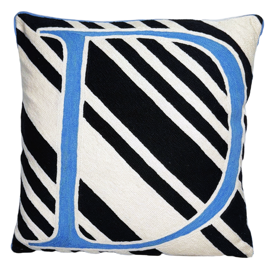 D Alphabet Cushion