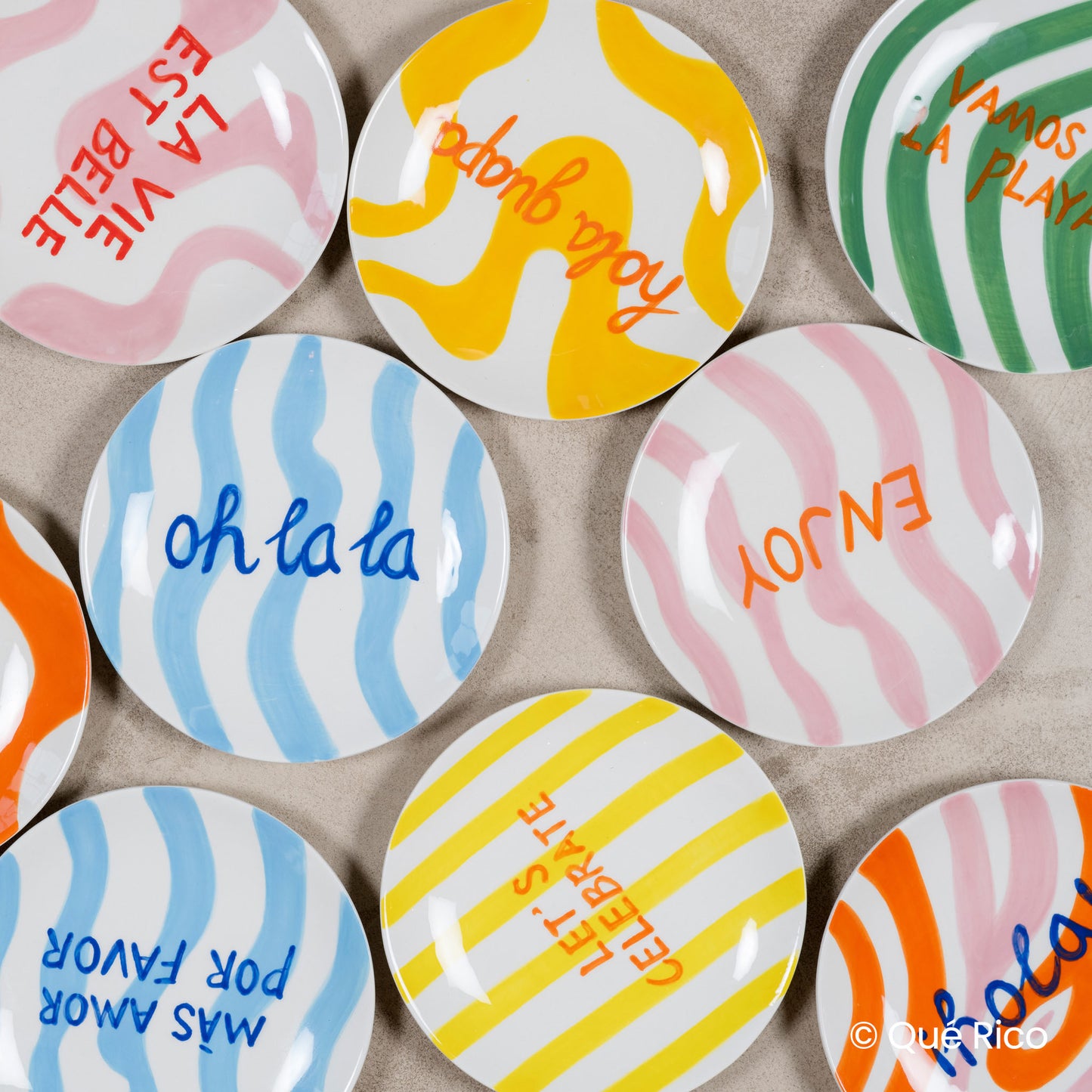 Diego La Vie est Belle Dessert Dessert Plate