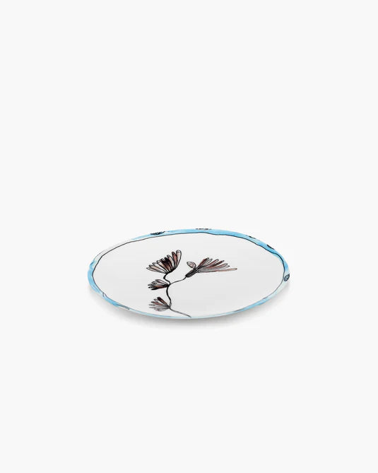 Camelia Aubergine Starter Plates Set of 2