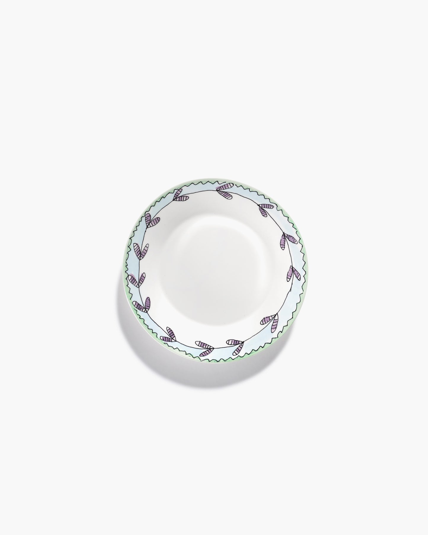 Blossom Milk Deep Plates Set of 2