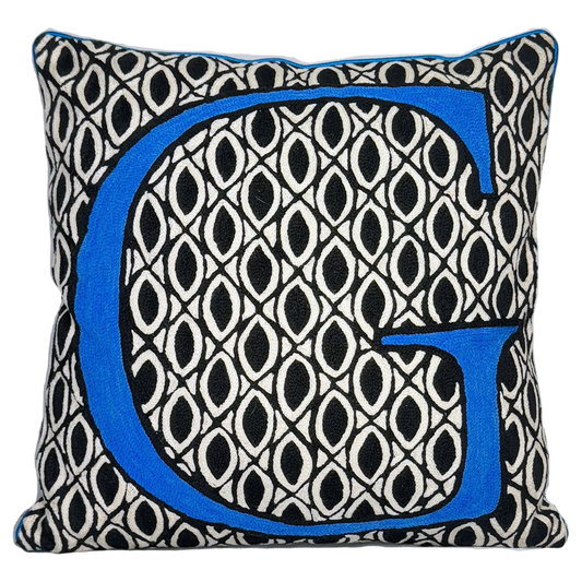 G Alphabet Cushion