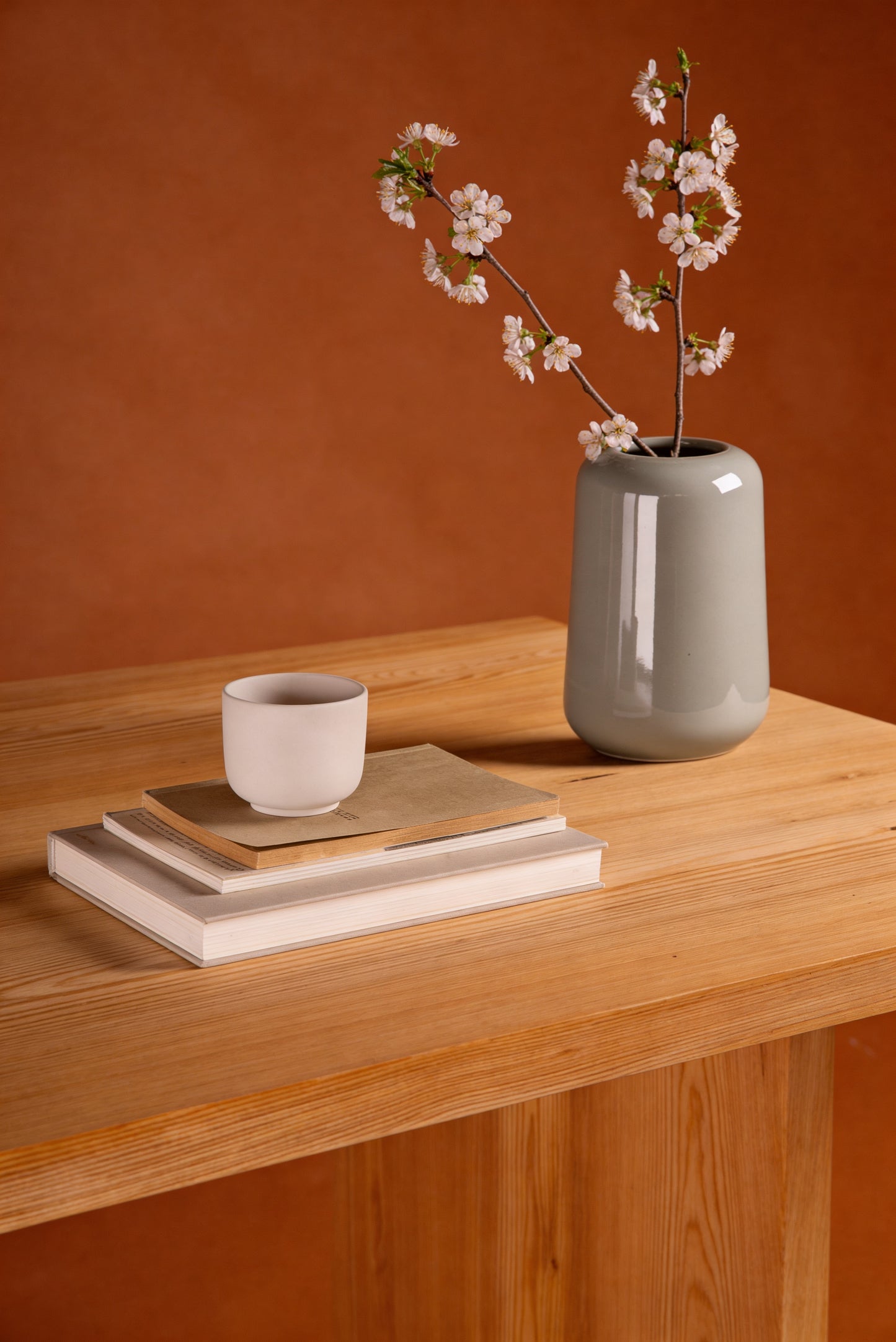 Phantom Tall Glazed Vase