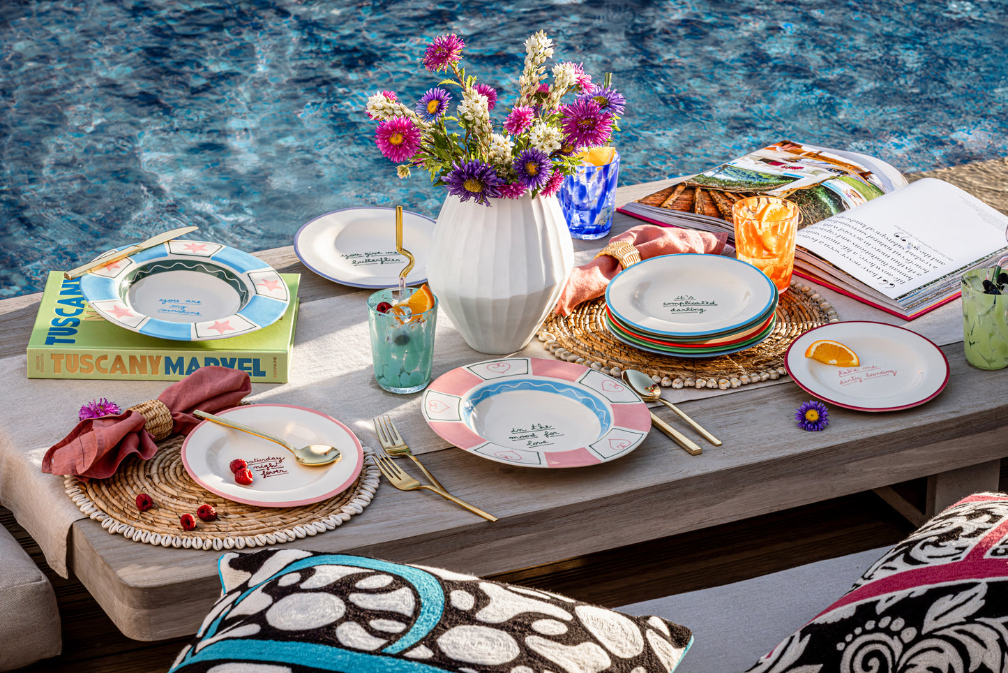 My Main Passion is Drama - Dessert Plate