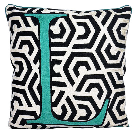 L Alphabet Cushion