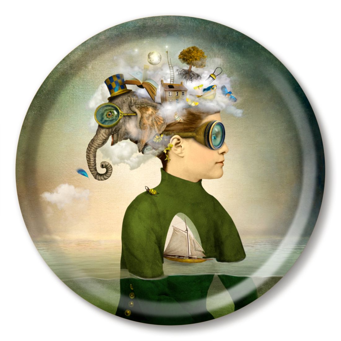 Maggie Taylor The Day Sailor - Tray