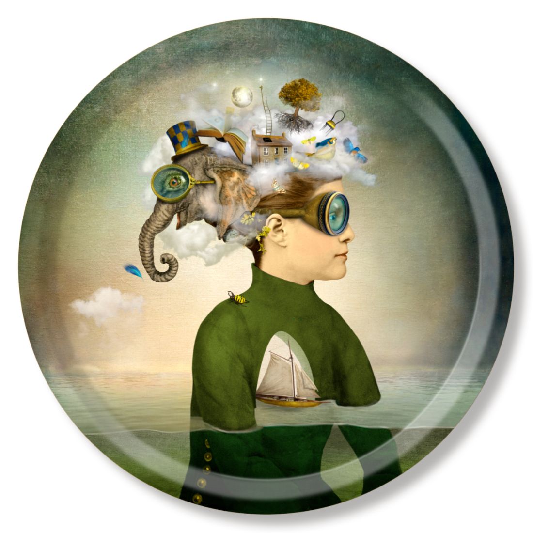 Maggie Taylor The Day Sailor - Tray