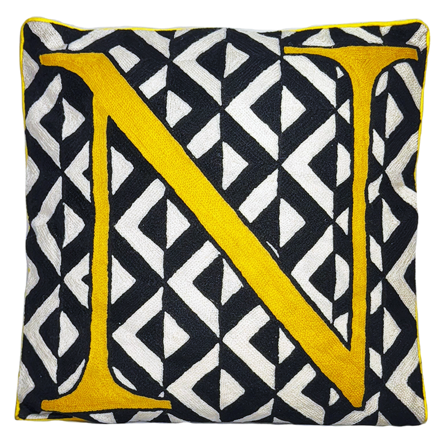 N Alphabet Cushion