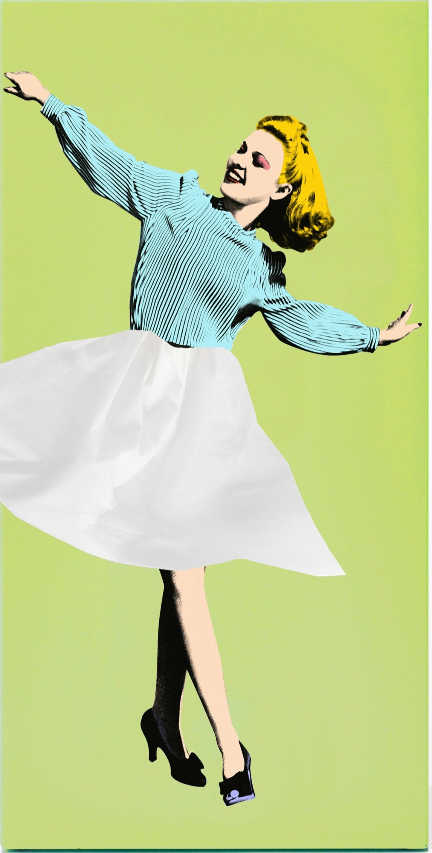 Tissue Up Girl - Light Green