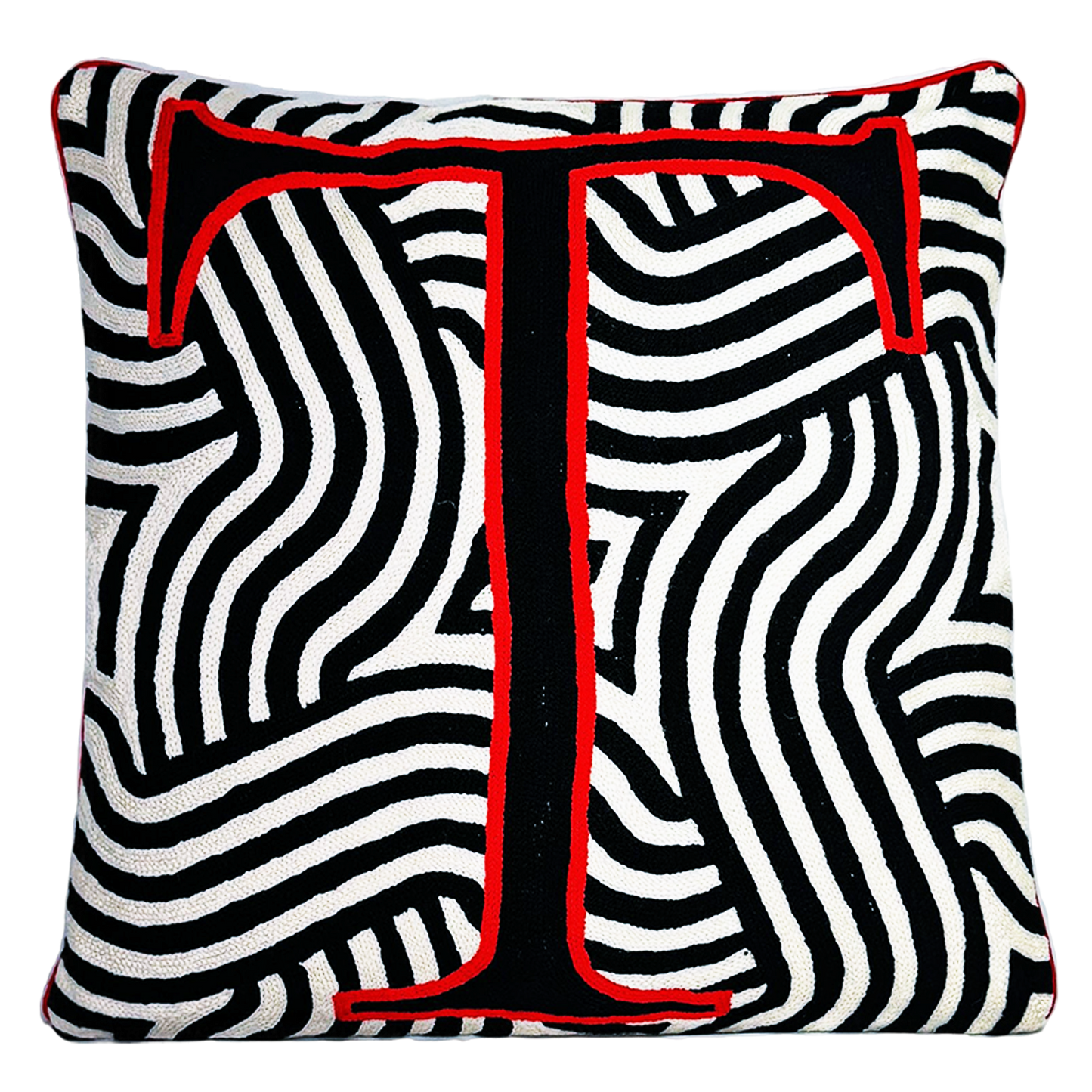 T Alphabet Cushion