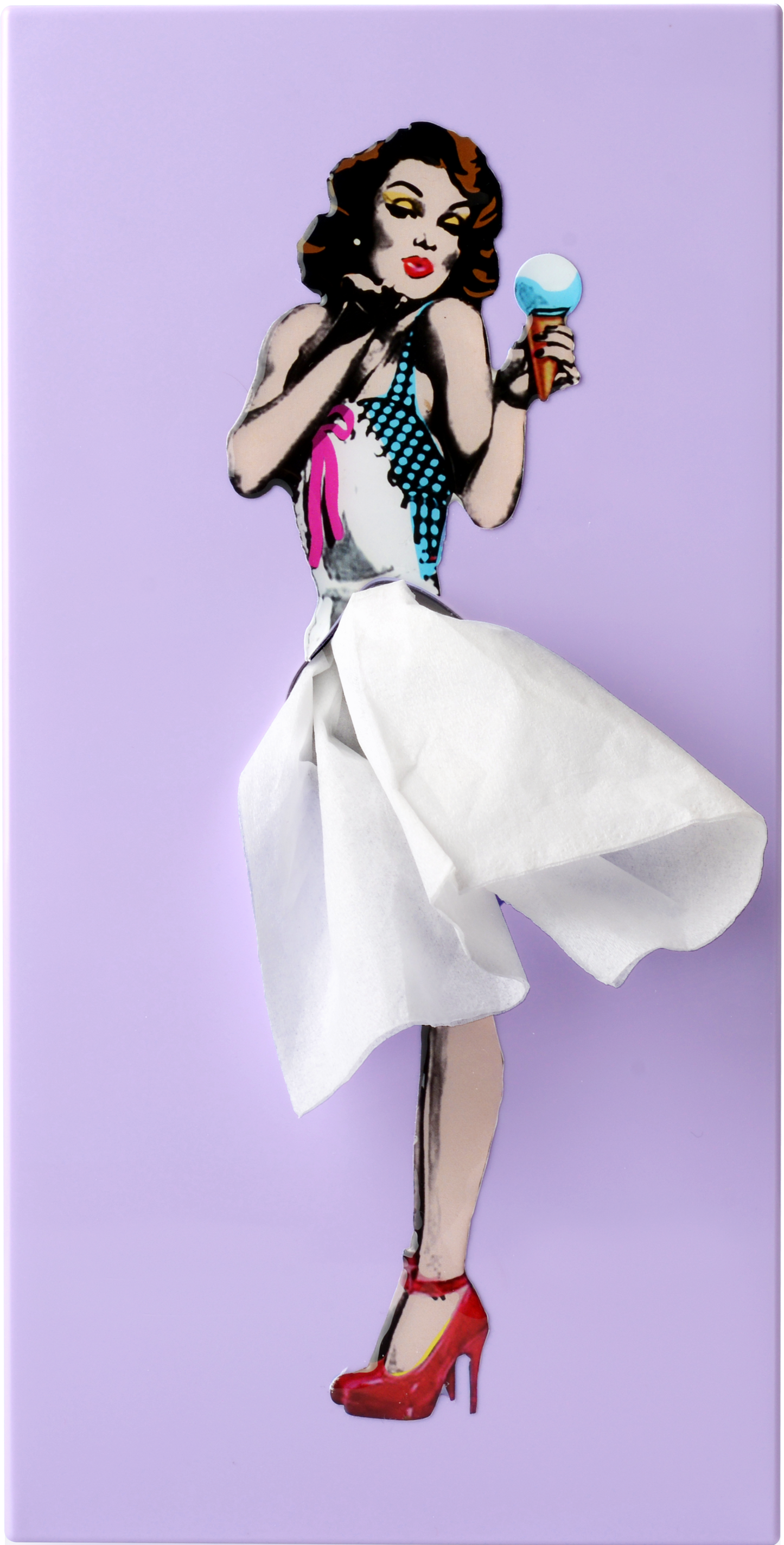 Tissue Up Girl - Purple