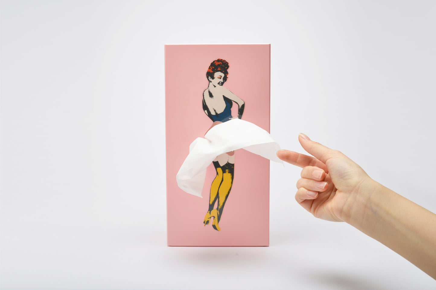 Tissue Up Girl - Pink