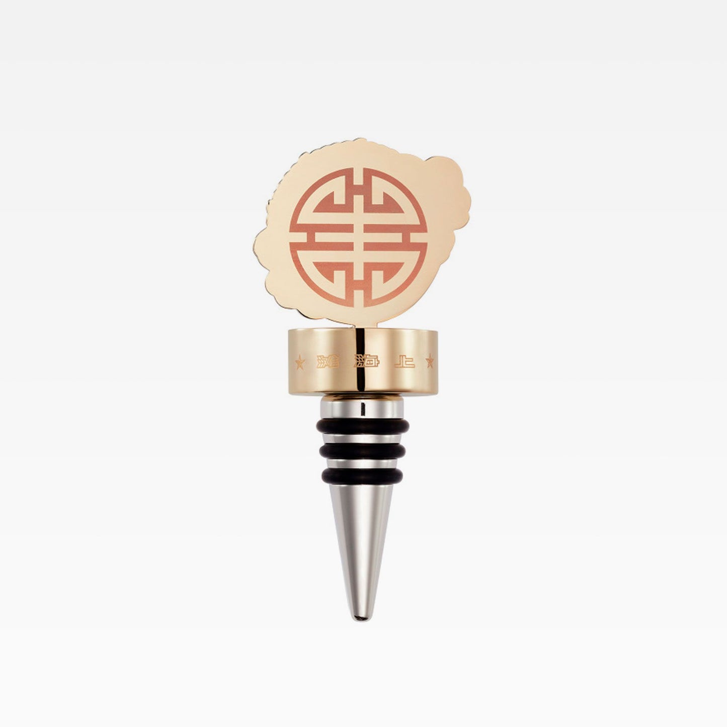 Vivid Dragon Enamel Wine Stopper