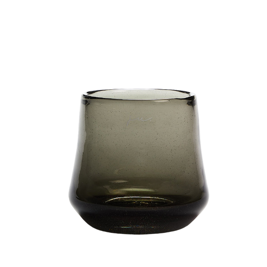 Valentine Vase Transparent  Black