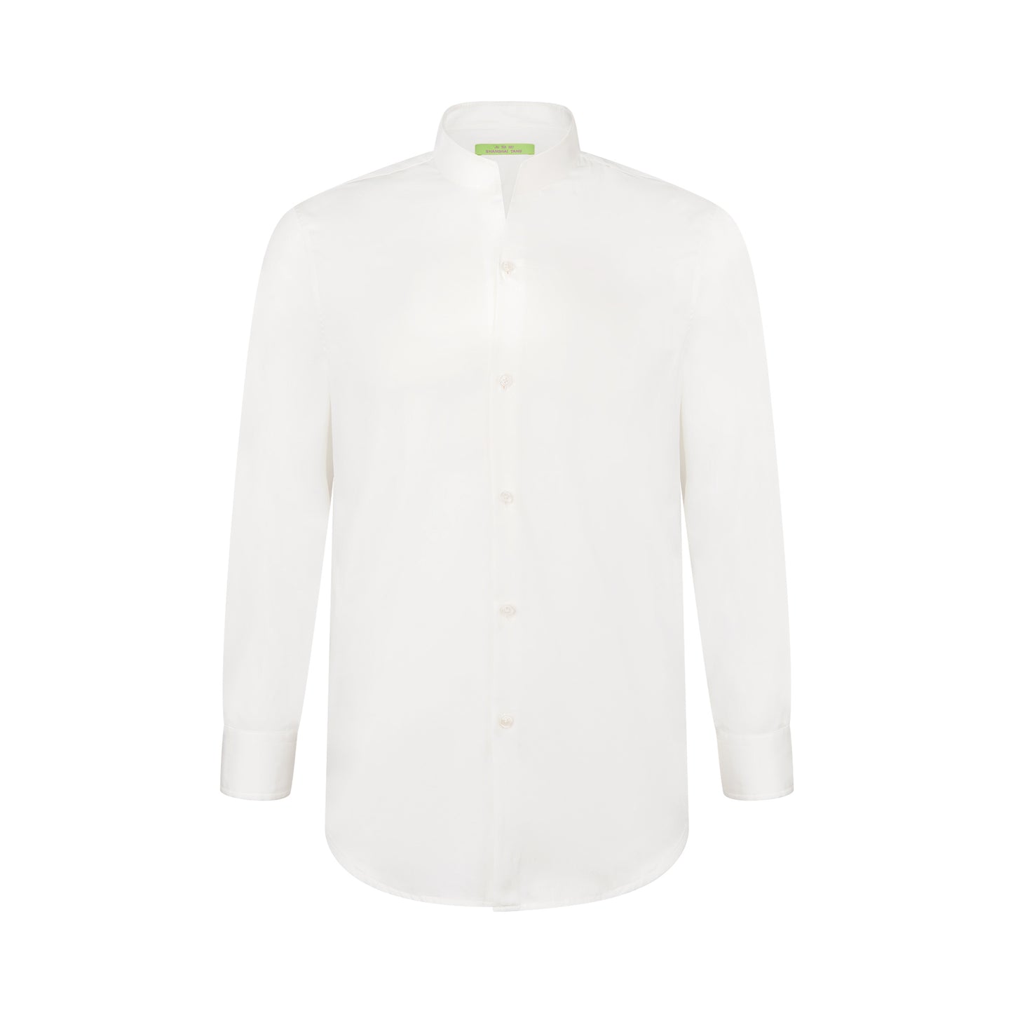 High Mandarin Collar Shirt