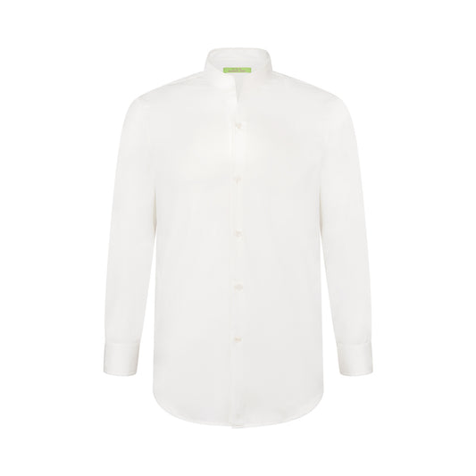 High Mandarin Collar Shirt