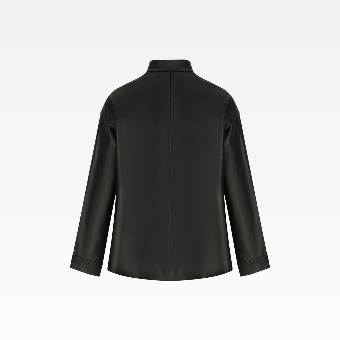 Tang Leather Five-button Jacket